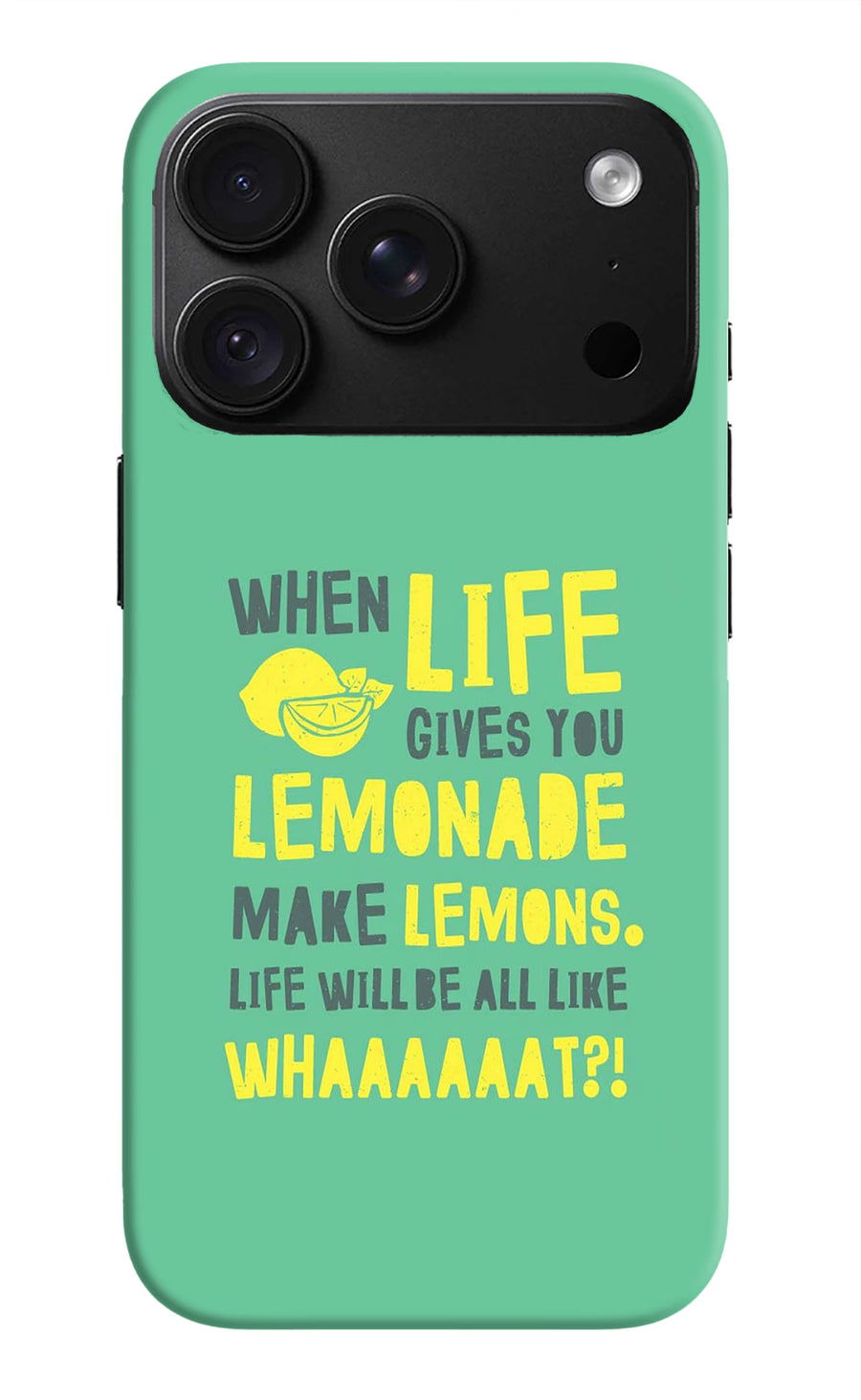 Quote iPhone 18 Pro Back Cover, Hard case