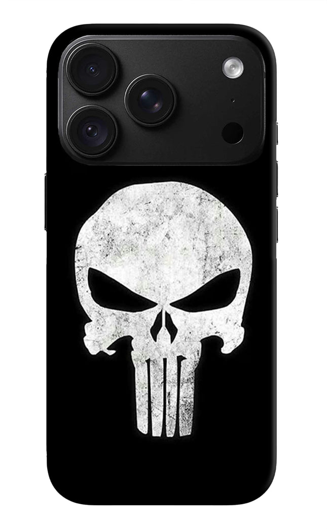Punisher Skull iPhone 18 Pro Hard Case Back Cover by Casekaro
