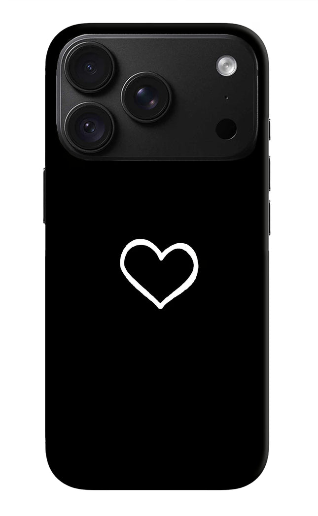 Heart iPhone 18 Pro Hard Case Back Cover by Casekaro
