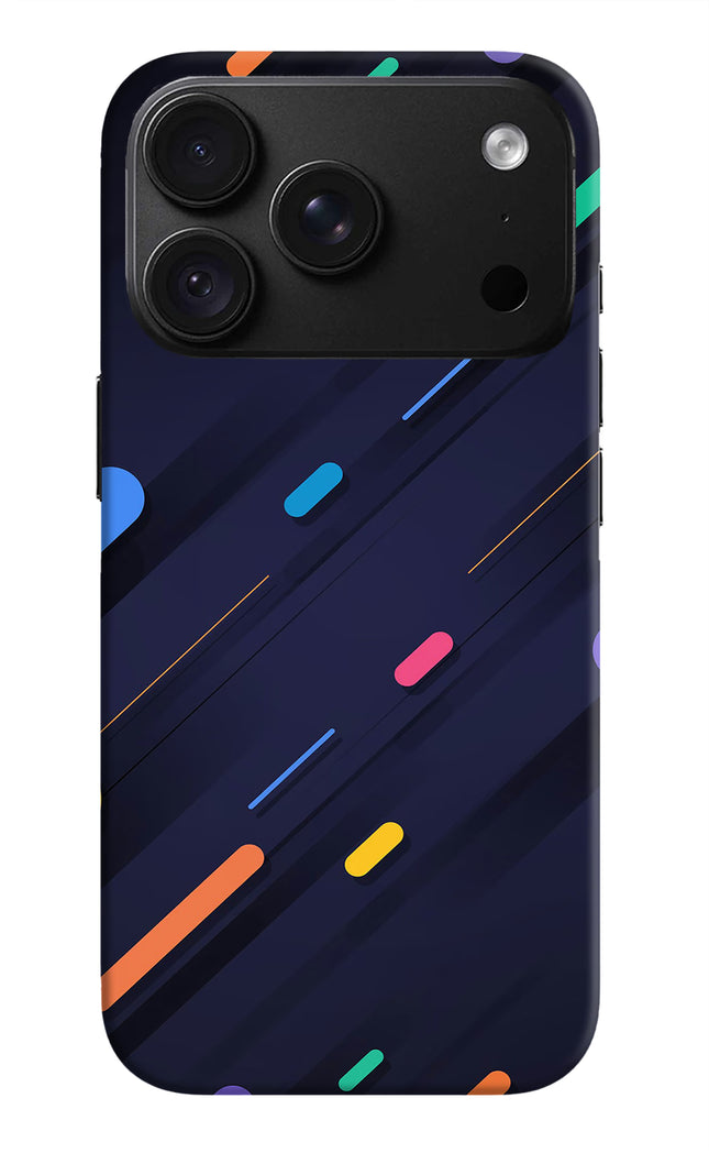 Abstract Design iPhone 18 Pro Hard Case Back Cover by Casekaro