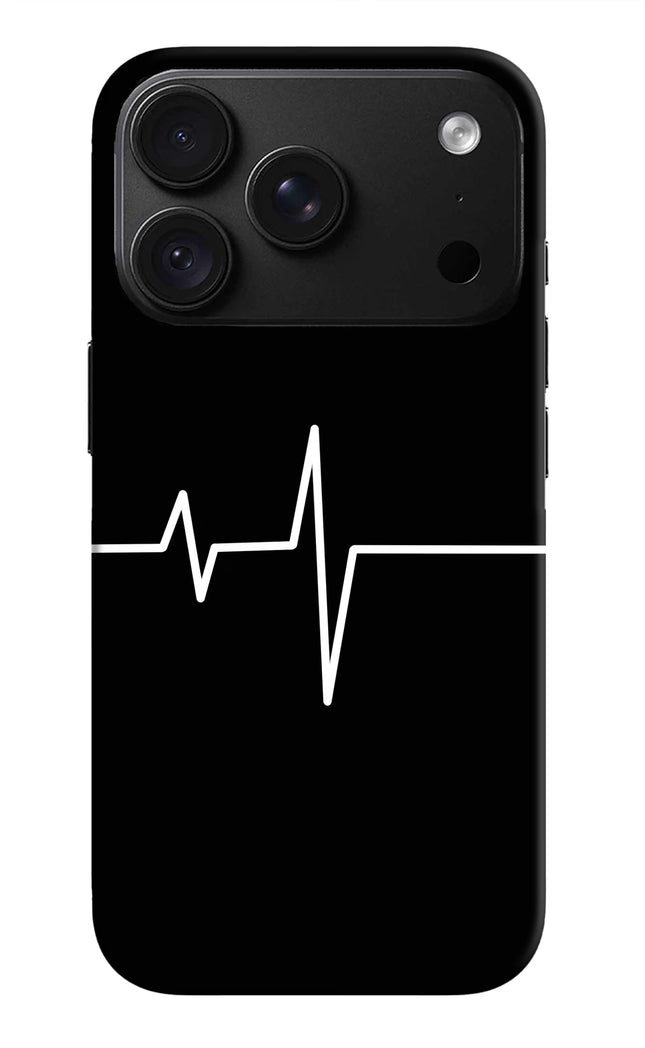 Heart Beats iPhone 18 Pro Hard Case Back Cover by Casekaro