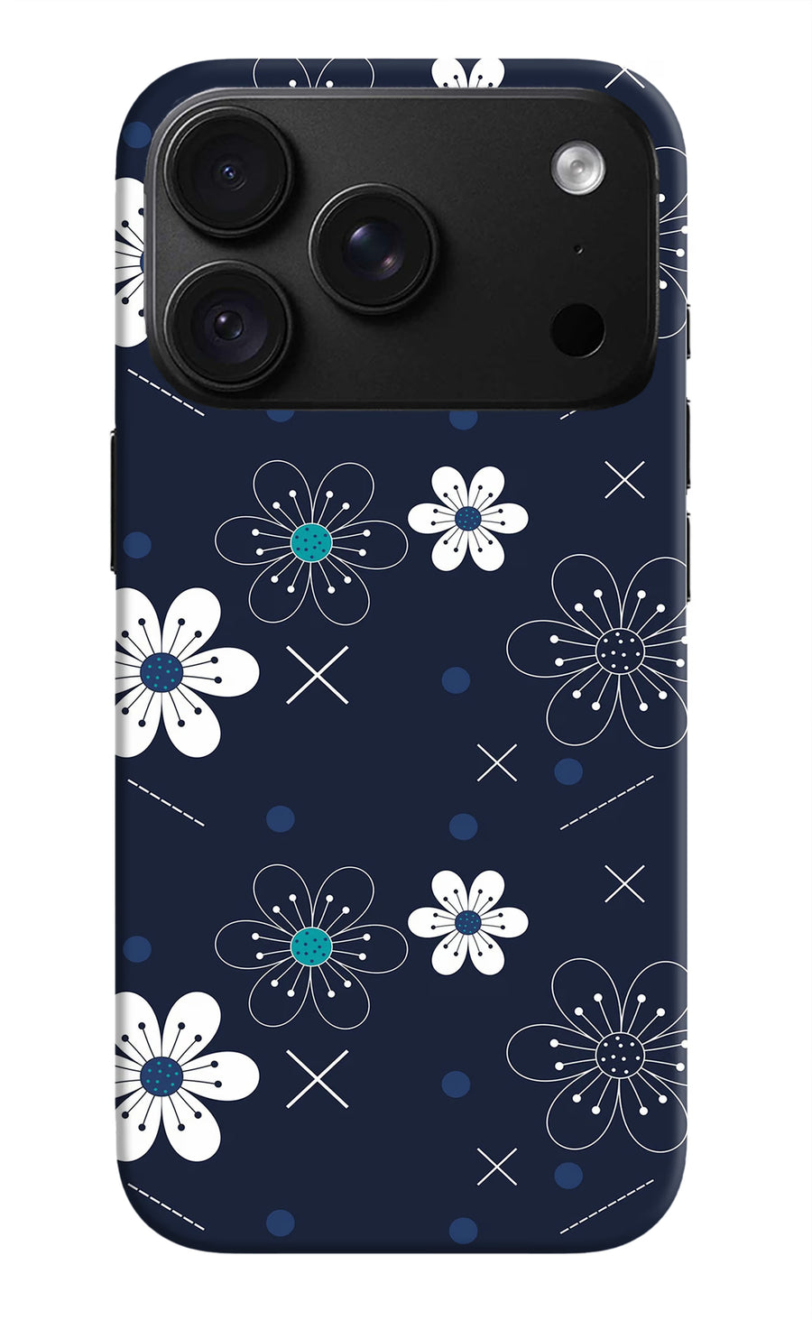 Flowers iPhone 18 Pro Back Cover, Hard case