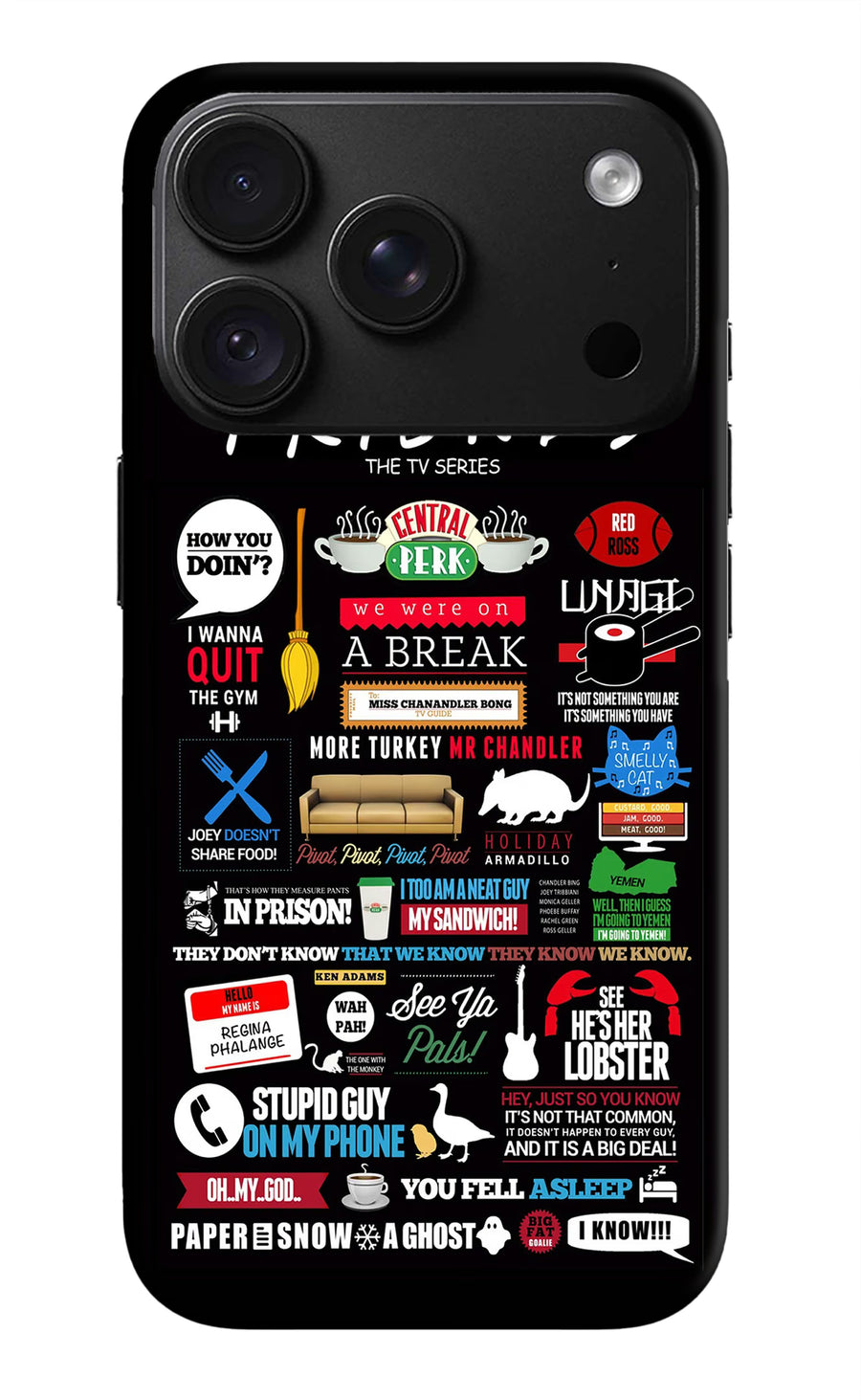 FRIENDS iPhone 18 Pro Back Cover, Hard case