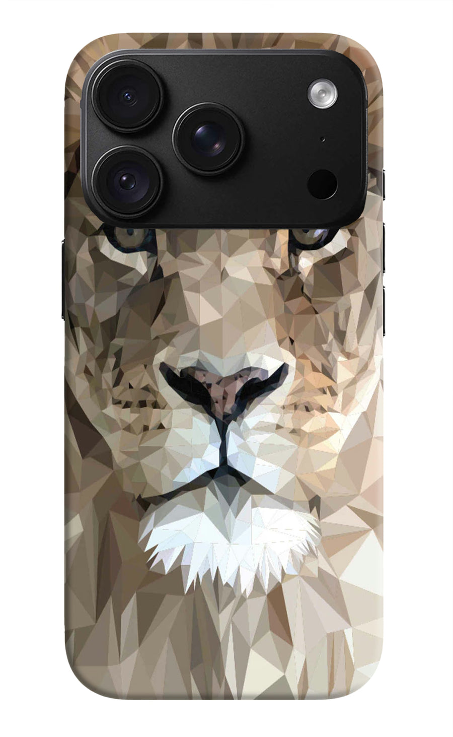 Lion Art iPhone 18 Pro Back Cover, Hard case
