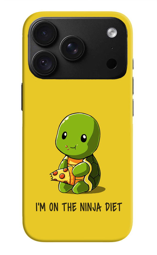 I'm on Ninja Diet iPhone 18 Pro Back Cover