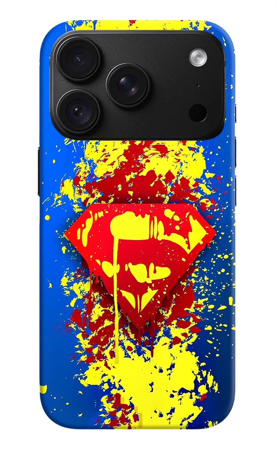 Superman logo iPhone 18 Pro Back Cover, Hard case