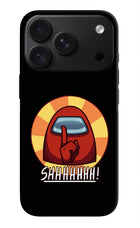 Among Us Shhh! iPhone 18 Pro Hard Case Back Cover by Casekaro