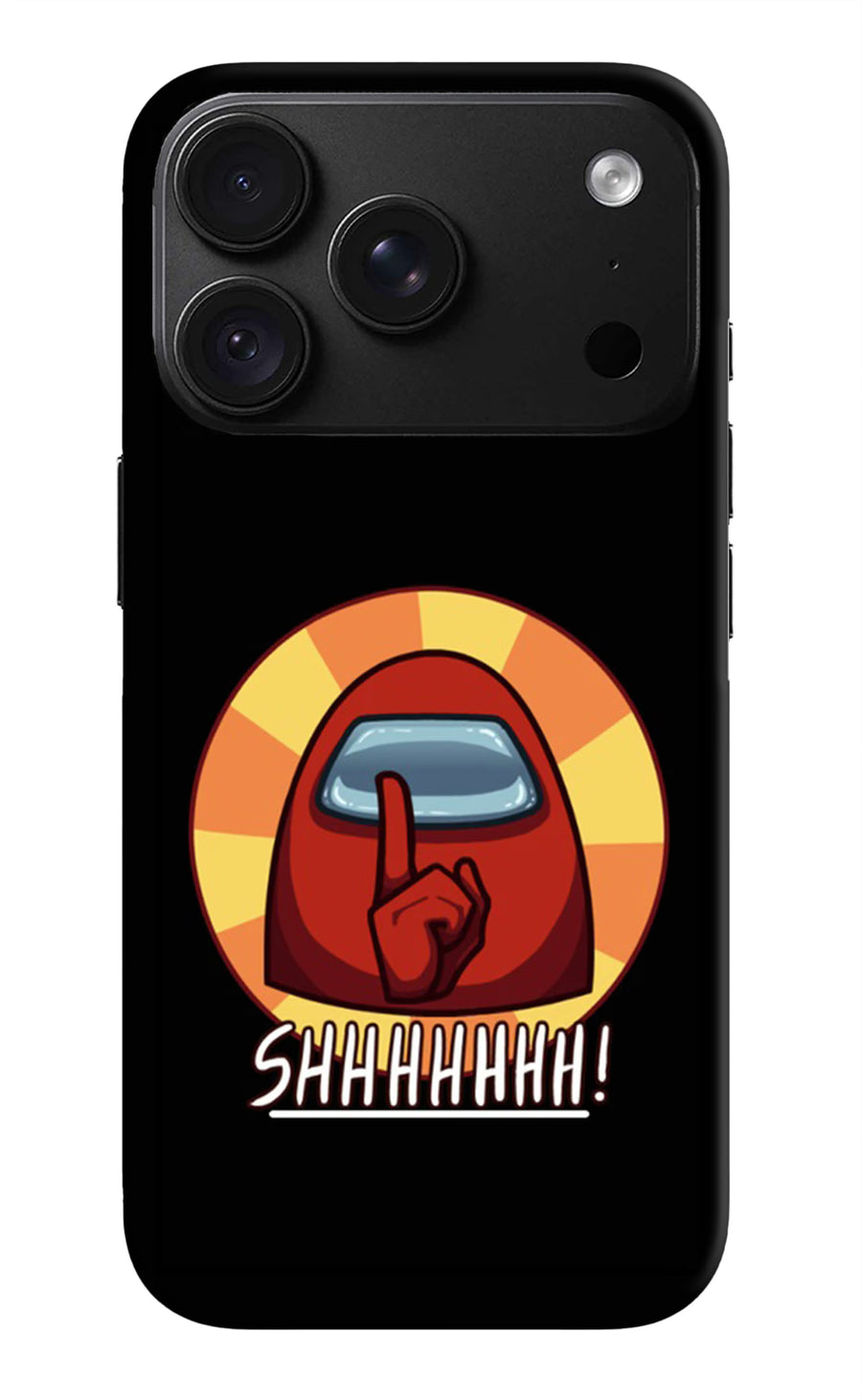 Among Us Shhh! iPhone 18 Pro Back Cover, Hard case