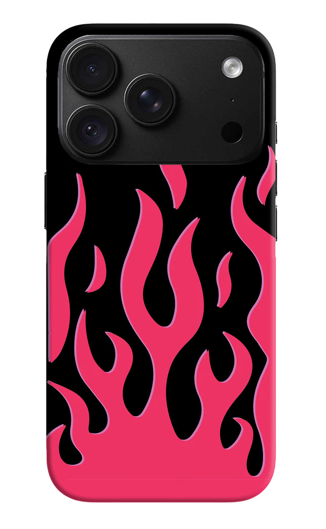 Fire Flames iPhone 18 Pro Back Cover
