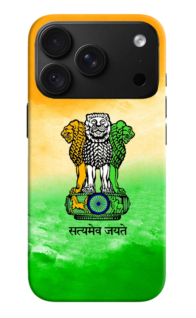 Satyamev Jayate Flag iPhone 18 Pro Back Cover