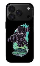 Black Panther iPhone 18 Pro Hard Case Back Cover by Casekaro