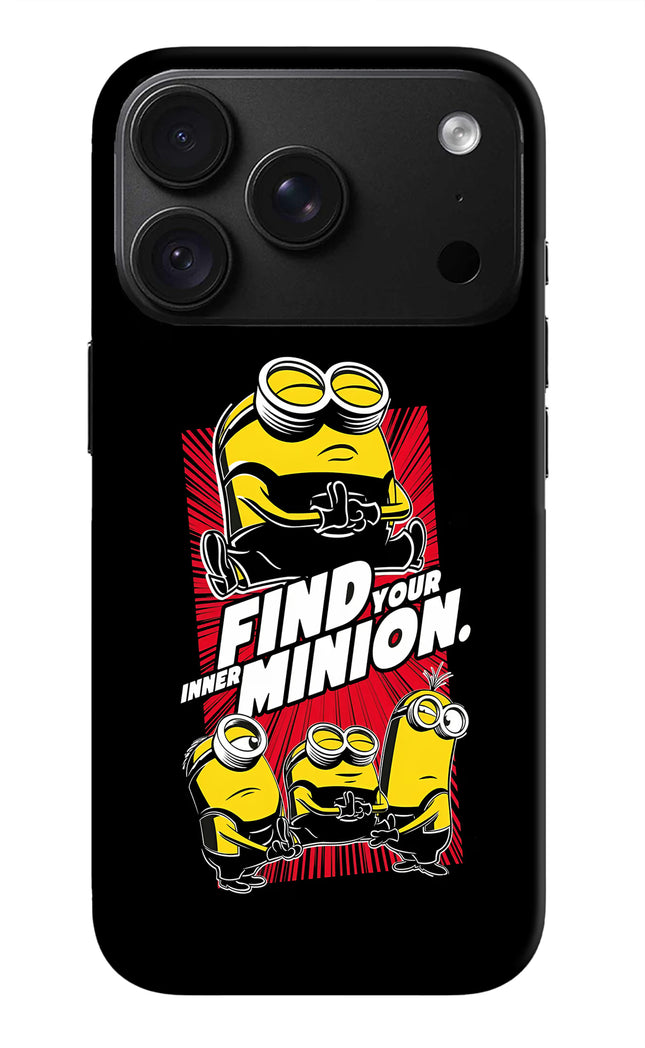 Find your inner Minion iPhone 18 Pro Back Cover