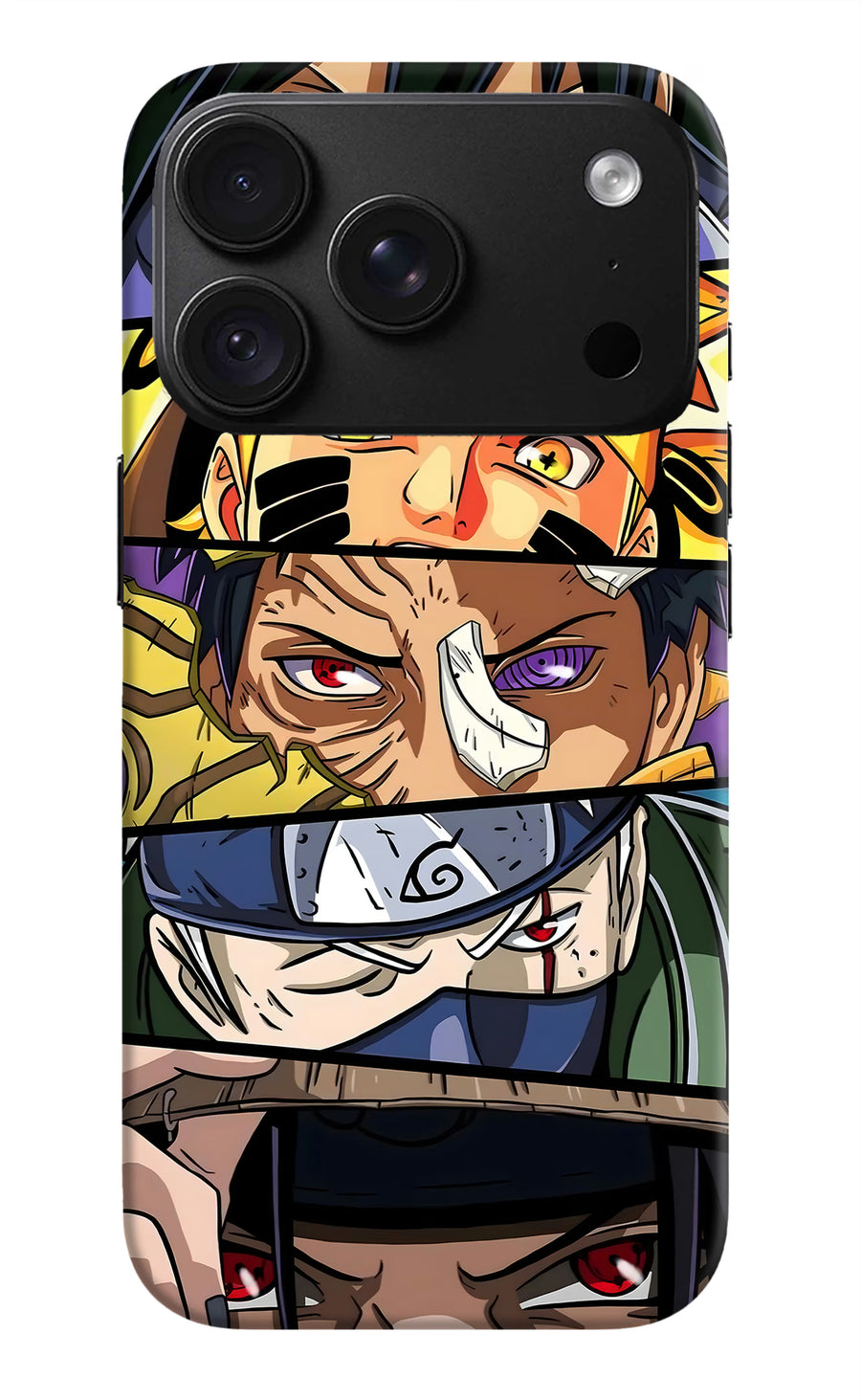 Naruto Character iPhone 18 Pro Back Cover, Hard case