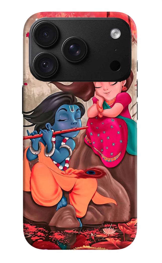 Radhe Krishna iPhone 18 Pro Back Cover