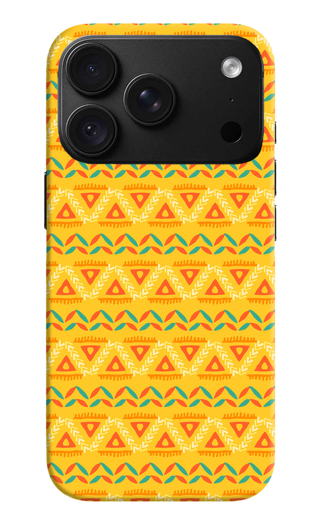 Tribal Pattern iPhone 18 Pro Back Cover