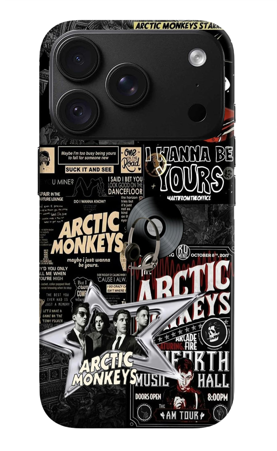 Arctic Monkeys iPhone 18 Pro Back Cover, Hard case