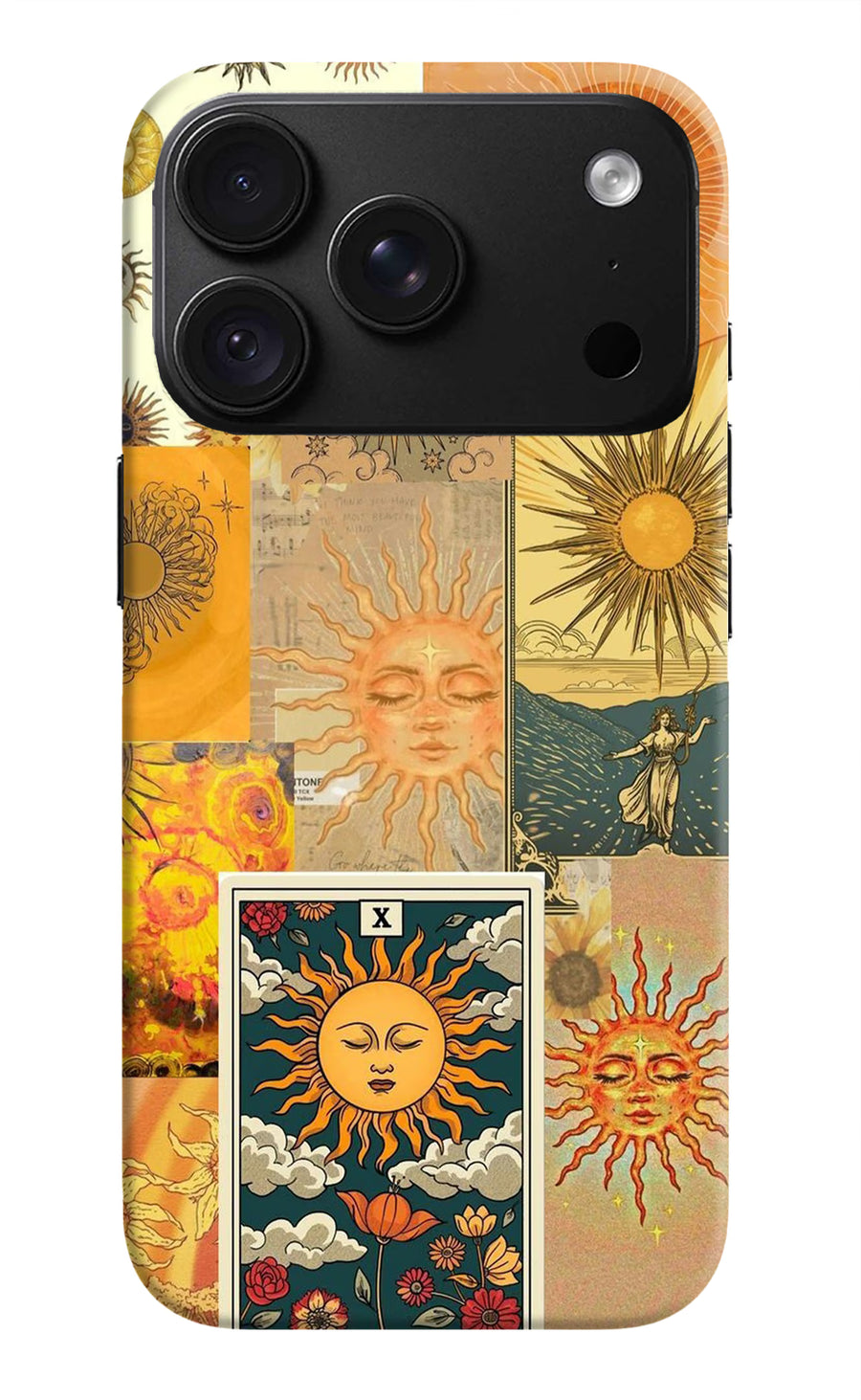 Sun iPhone 18 Pro Back Cover, Hard case