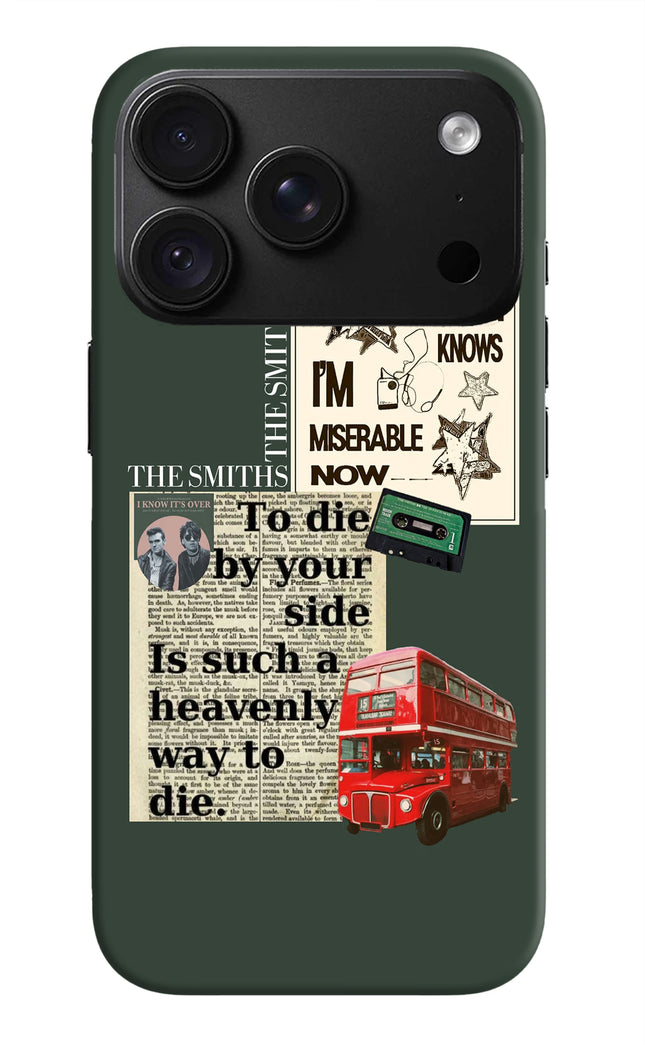 The Smiths iPhone 18 Pro Back Cover