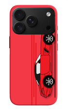 Red Velocity iPhone 18 Pro Hard Case Back Cover by Casekaro