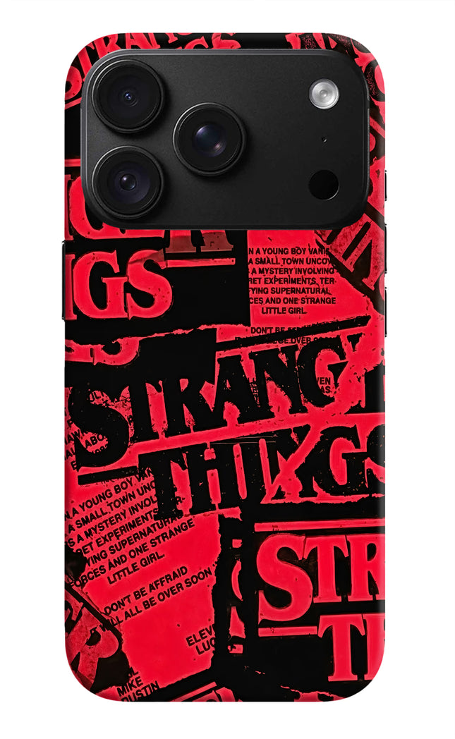 Ordinary Things iPhone 18 Pro Hard Case Back Cover by Casekaro