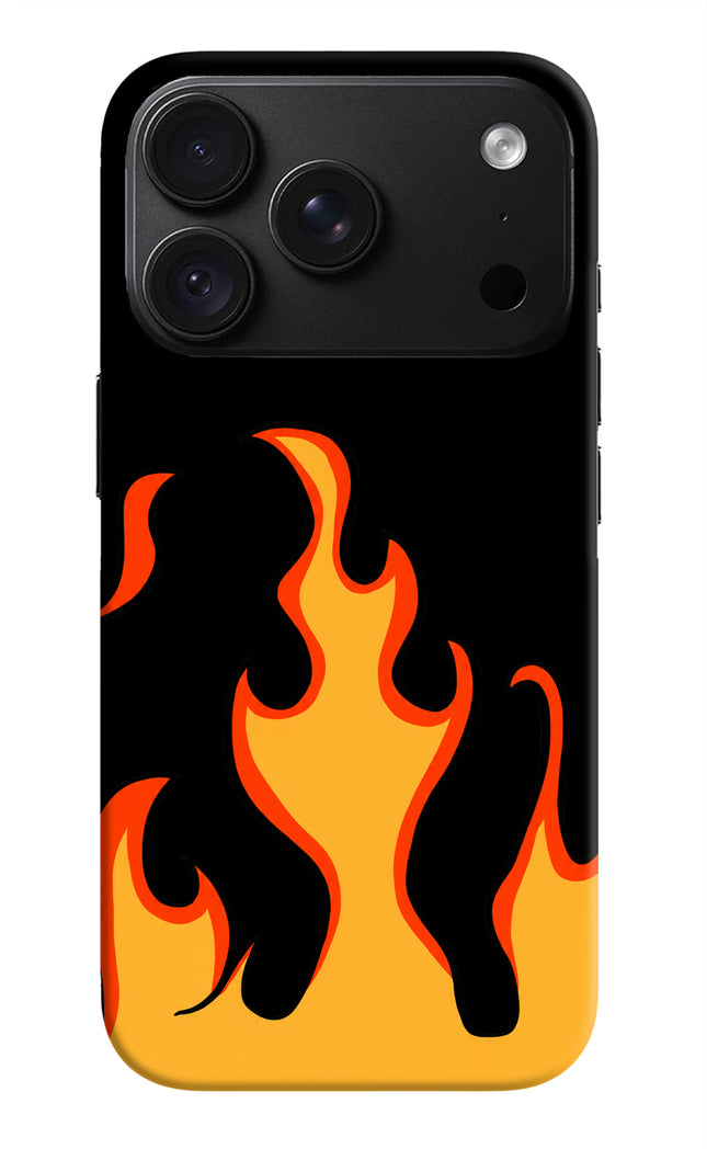 Fired Up – Black iPhone 18 Pro Back Cover
