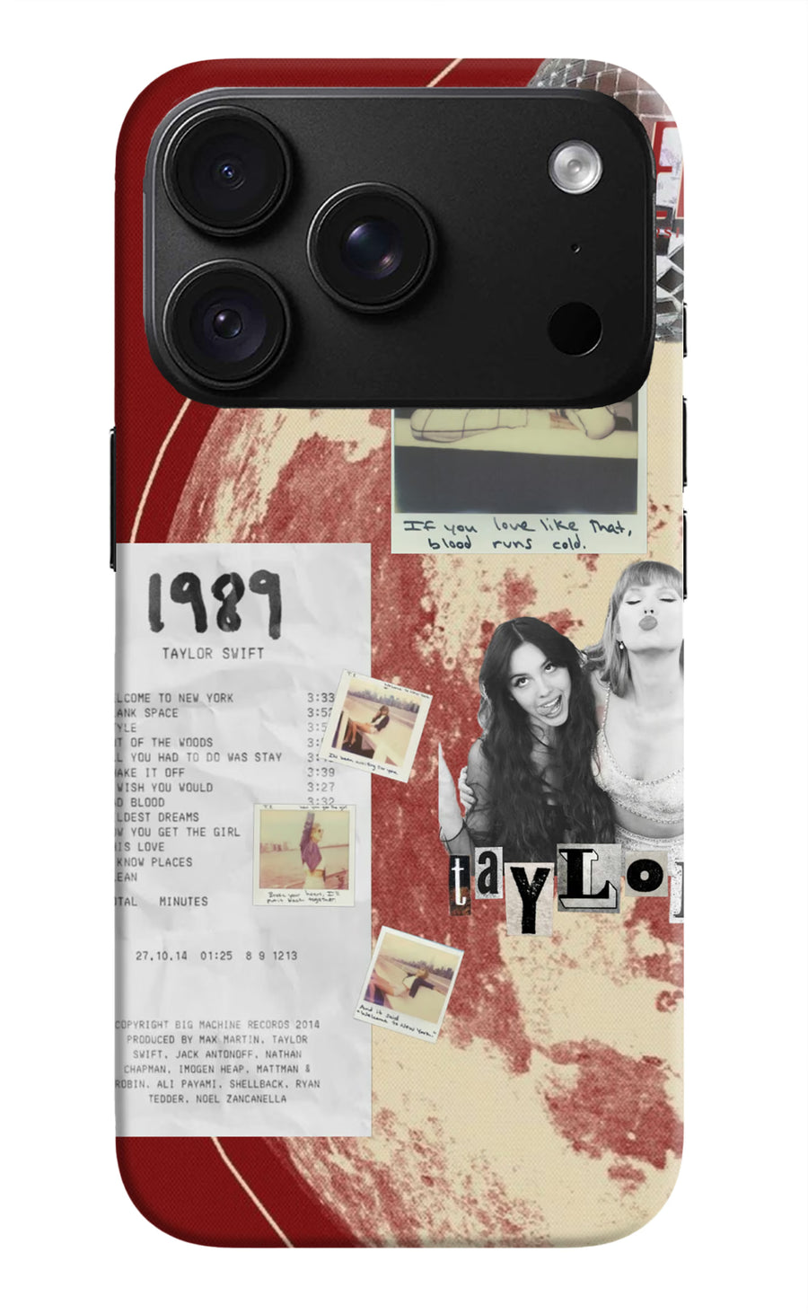 Taylor Swift iPhone 18 Pro Back Cover, Hard case
