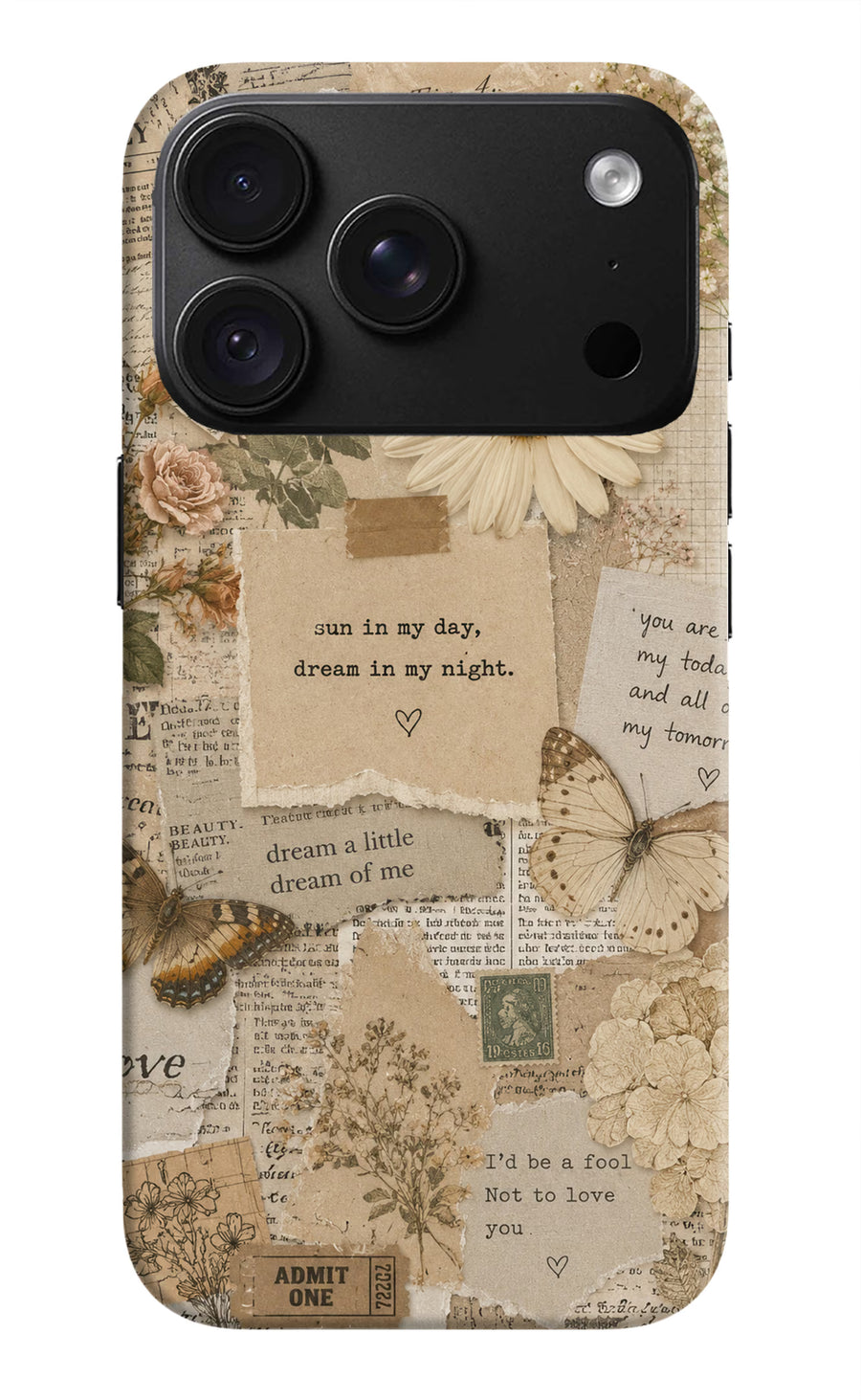 Vintage case iPhone 18 Pro Back Cover, Hard case