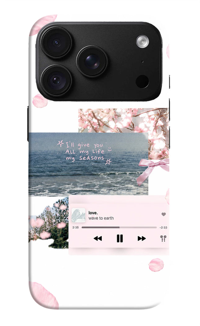 Wave to earth iPhone 18 Pro Back Cover