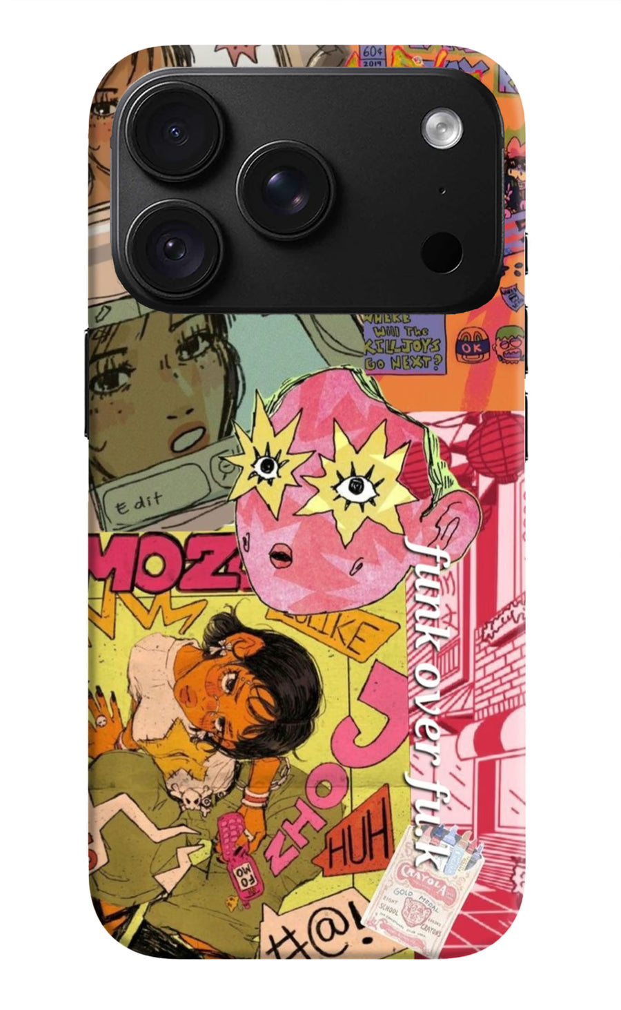 Funkover iPhone 18 Pro Back Cover, Hard case