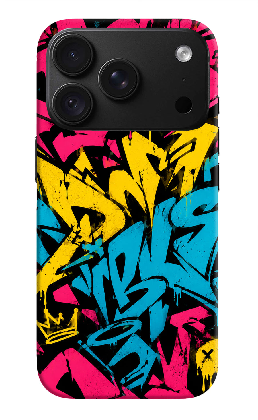 Graffiti Vibe iPhone 18 Pro Back Cover, Hard case