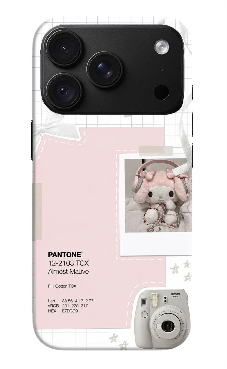 Pantone Asthetic iPhone 18 Pro Back Cover, Hard case