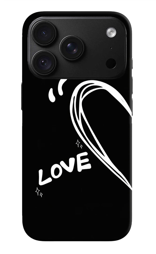 Love Line iPhone 18 Pro Hard Case Back Cover by Casekaro