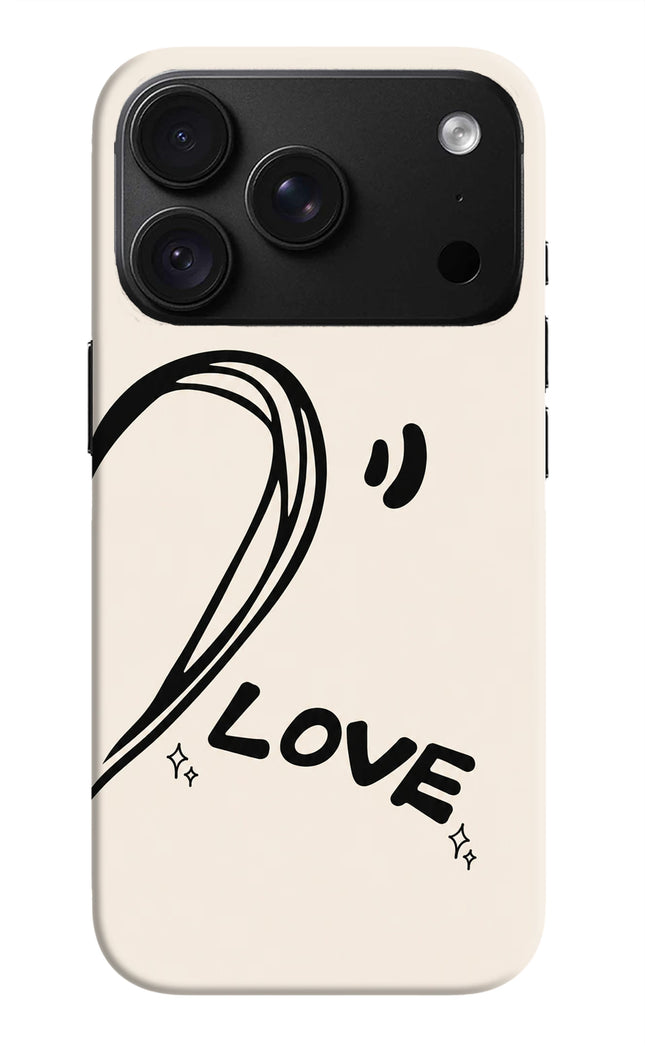 Soul Line iPhone 18 Pro Hard Case Back Cover by Casekaro