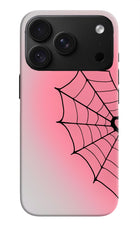 Pink Web iPhone 18 Pro Back Cover