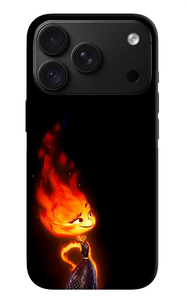 Ember Flame iPhone 18 Pro Back Cover