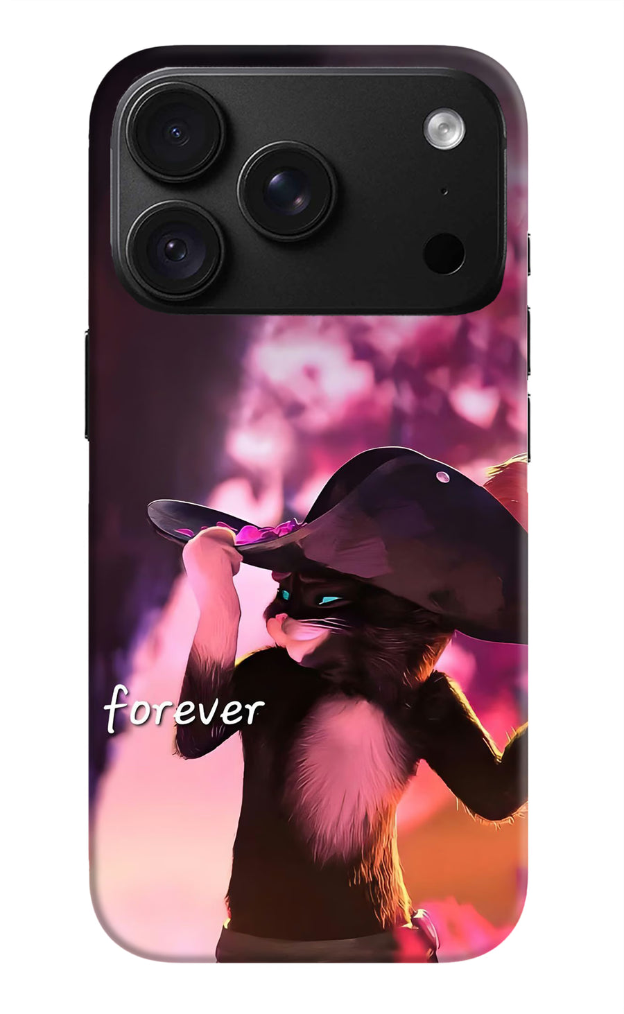 Forever Cat iPhone 18 Pro Back Cover, Hard case