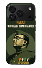 Netaji Legacy iPhone 18 Pro Hard Case Back Cover by Casekaro