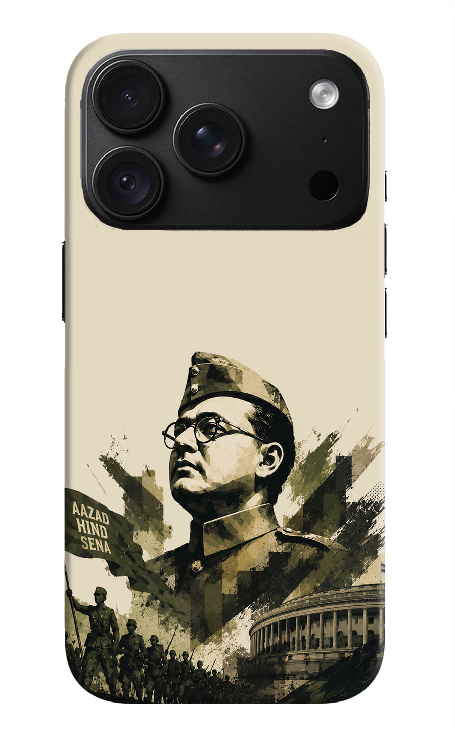 Netaji Rising iPhone 18 Pro Back Cover, Hard case