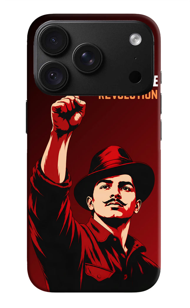 Bhagat Singh Revolution iPhone 18 Pro Back Cover