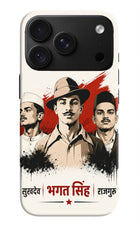 Bhagat Singh Trio iPhone 18 Pro Back Cover