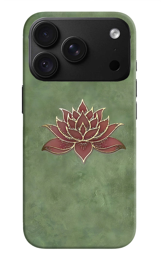Lotus Grace iPhone 18 Pro Back Cover