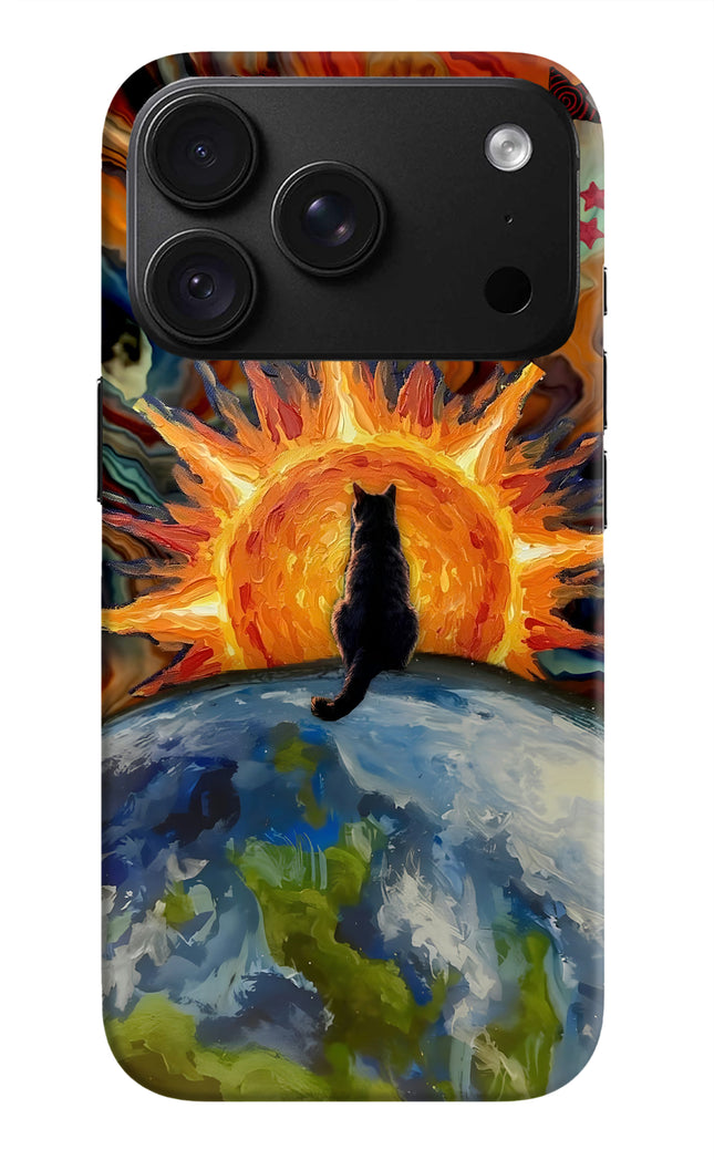 Pop Cat iPhone 18 Pro Back Cover