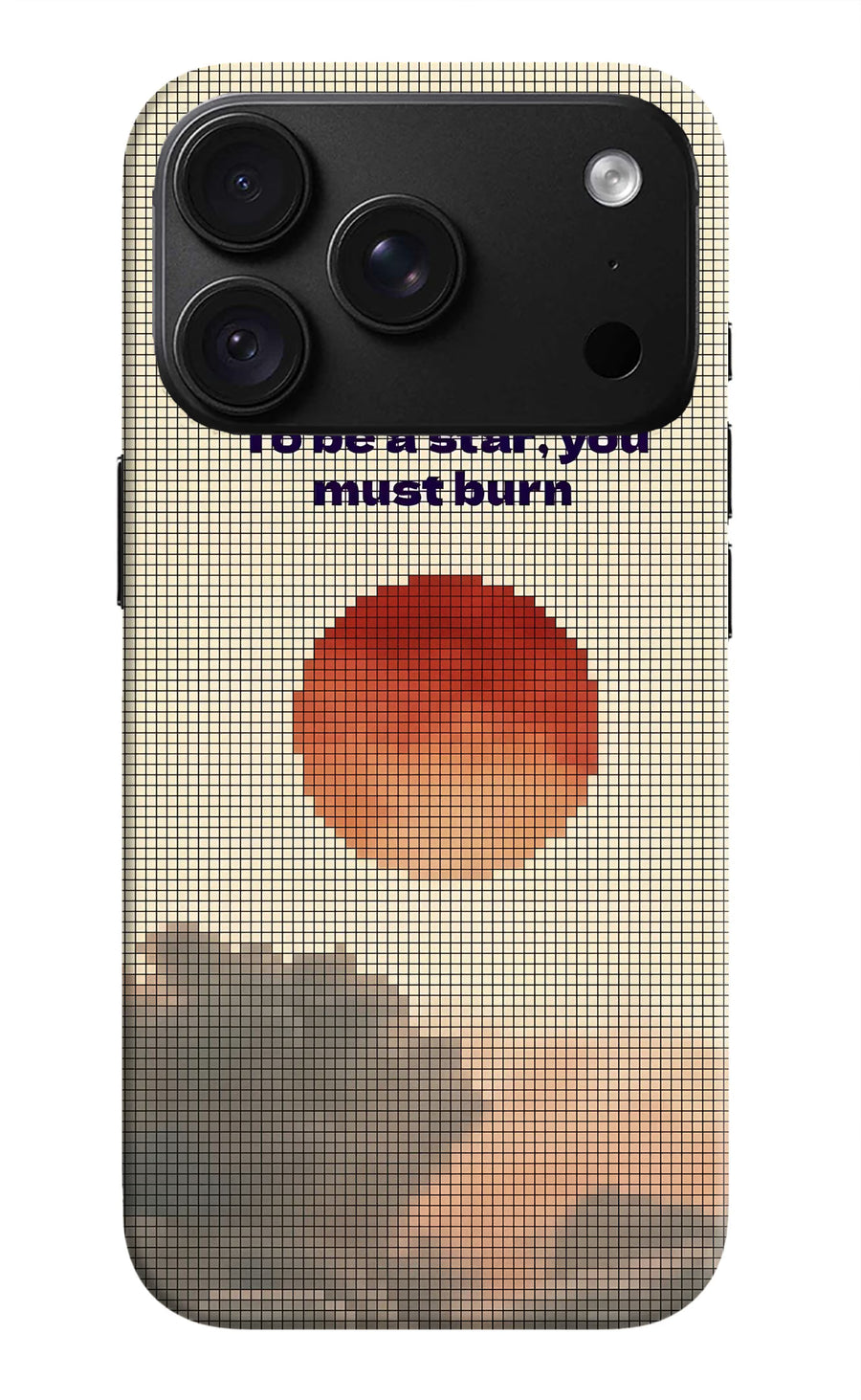 Pixel Sun iPhone 18 Pro Back Cover, Hard case