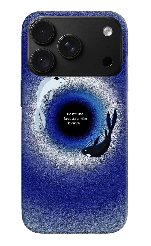 Dark Koi iPhone 18 Pro Back Cover