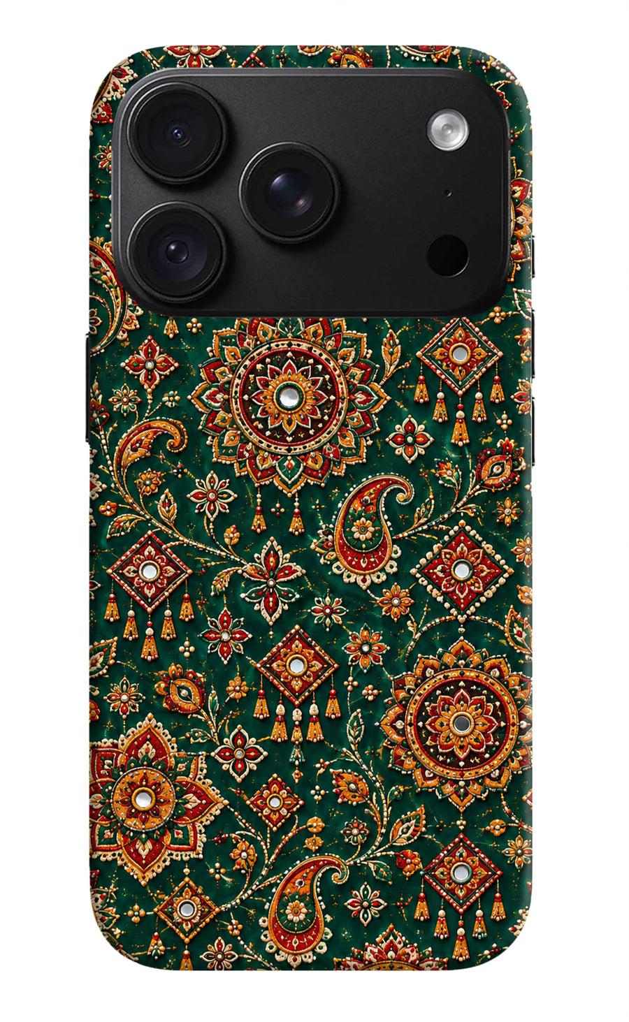 Green Pataka iPhone 18 Pro Back Cover, Hard case