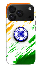 Indian Flag Ashoka Chakra iPhone 18 Pro Pop Case