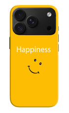 Happiness With Smiley iPhone 18 Pro Max Back Cover