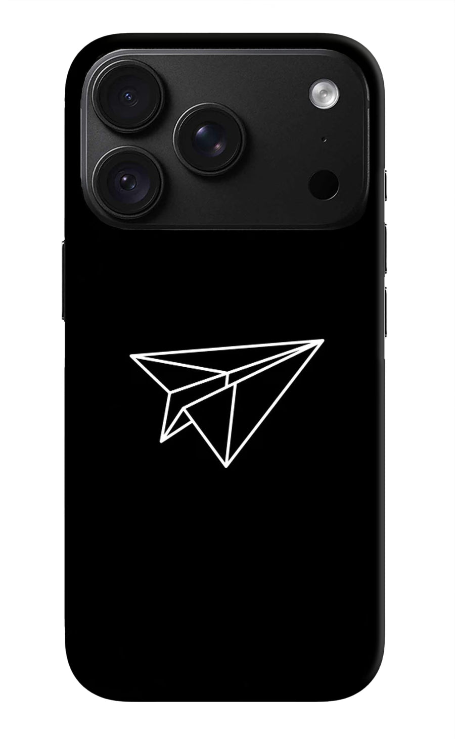 Paper Plane White iPhone 18 Pro Max Back Cover, Hard case