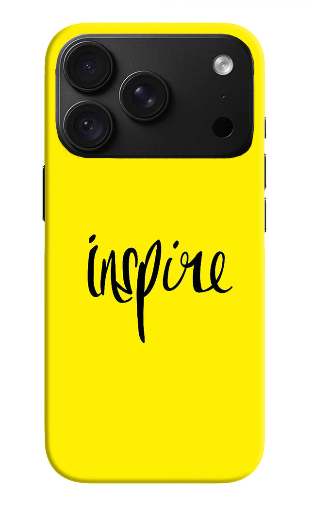 Inspire iPhone 18 Pro Max Back Cover