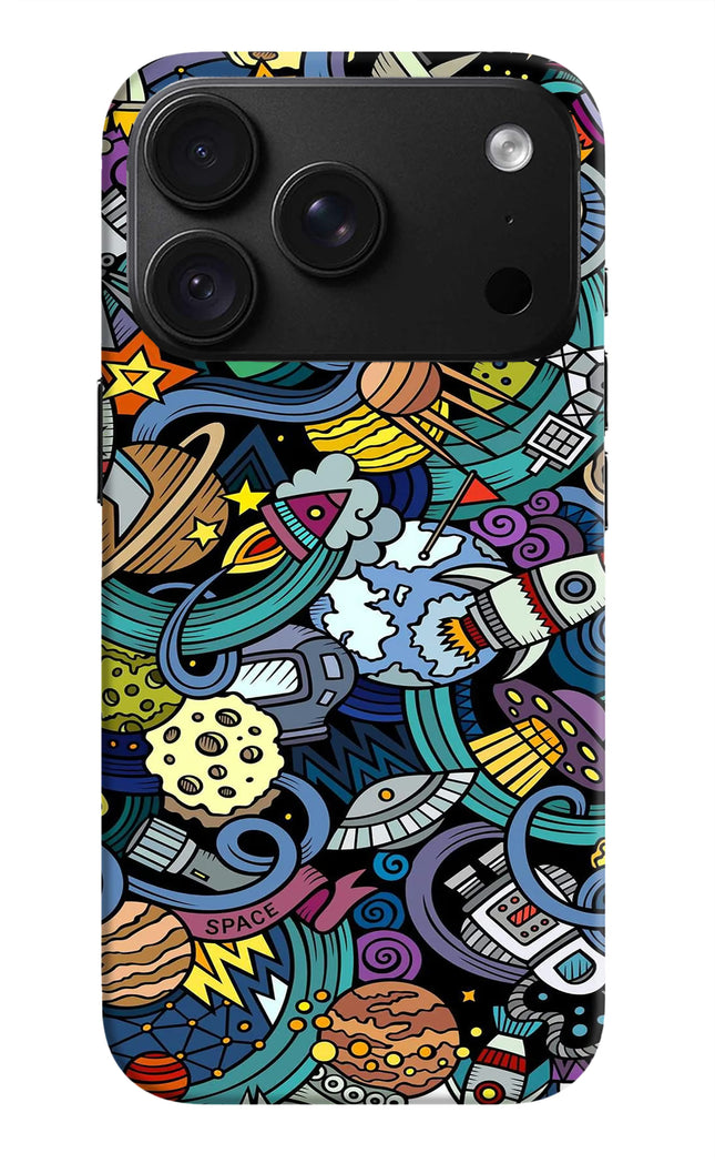 Space Abstract iPhone 18 Pro Max Back Cover